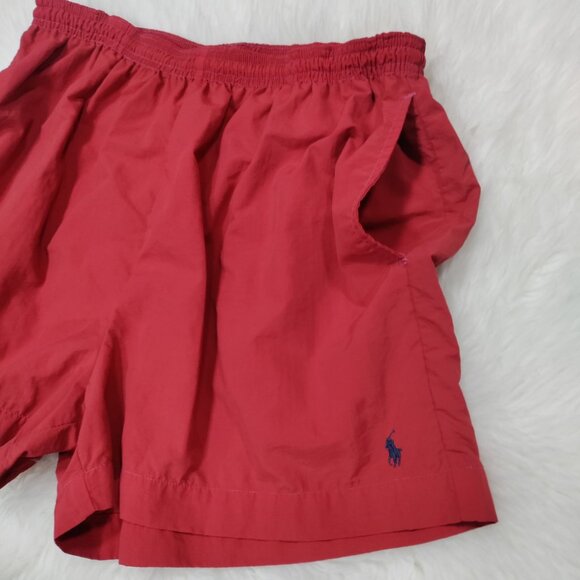 Polo By Ralph Lauren Men's Summer Swim Preppy Drawstring  Swim Trunks Medium - Picture 8 of 12